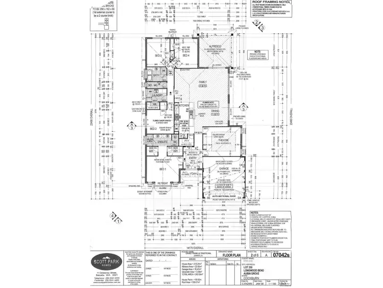 Floorplan of Homely house listing, 15 Longwood Bend, Aubin Grove WA 6164
