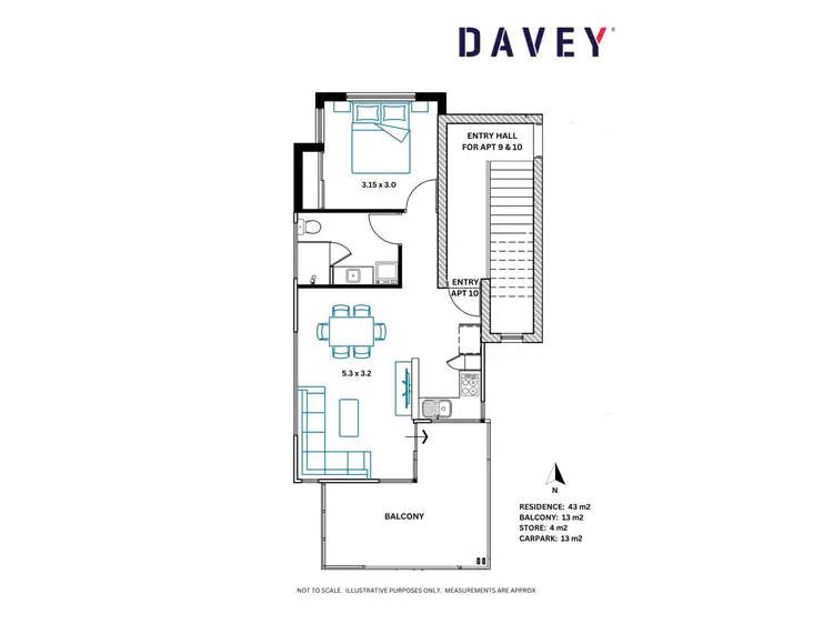 Floorplan of Homely apartment listing, 10/165 Edward Street, Osborne Park WA 6017