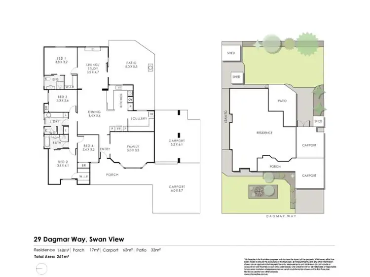 Floorplan of Homely house listing, 29 Dagmar Way, Swan View WA 6056