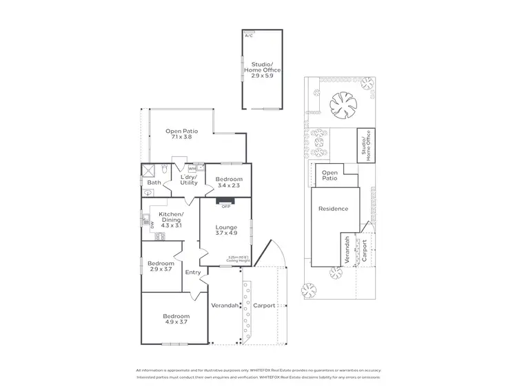 Floorplan of Homely house listing, 3 The Boulevarde, Mount Hawthorn WA 6016