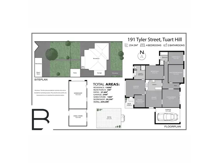 Floorplan of Homely house listing, 191 Tyler Street, Tuart Hill WA 6060