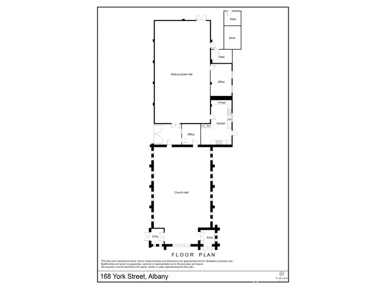 Floorplan of Homely house listing, 168 York Street, Albany WA 6330