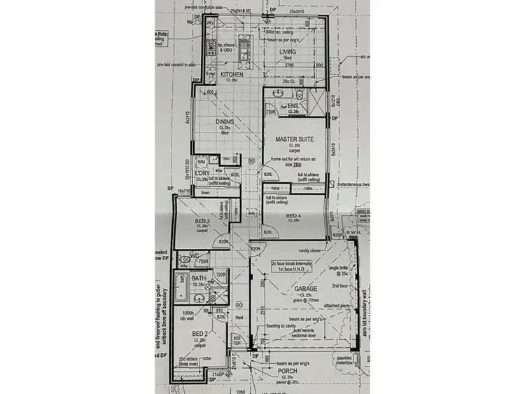 Floorplan of Homely house listing, 4 DIMER WAY, Hammond Park WA 6164
