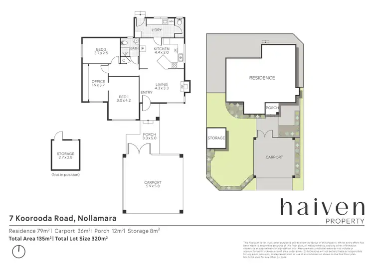 Floorplan of Homely house listing, 7 Koorooda Road, Nollamara WA 6061