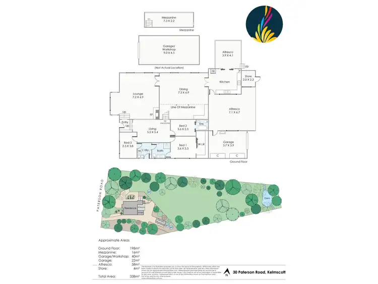 Floorplan of Homely house listing, 30 Paterson Road, Kelmscott WA 6111