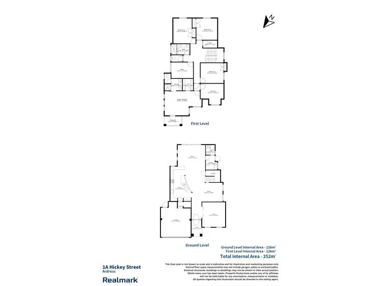 Floorplan of Homely house listing, 1A Hickey Street, Ardross WA 6153
