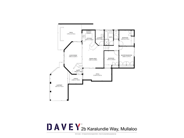 Floorplan of Homely house listing, 2B Karalundie Way, Mullaloo WA 6027
