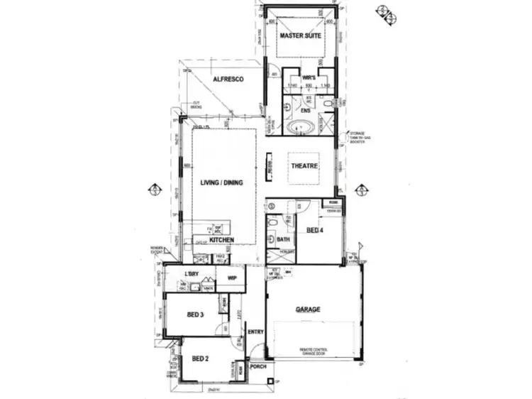 Floorplan of Homely house listing, 10 Rock Way, Alkimos WA 6038