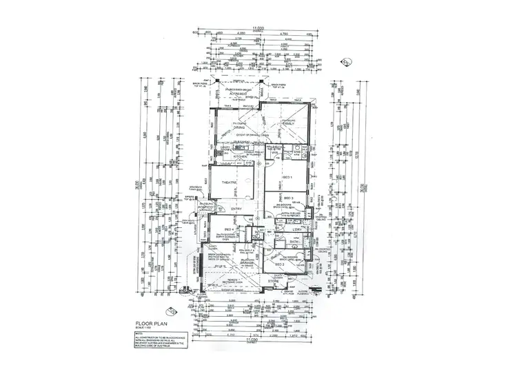 Floorplan of Homely house listing, 35 Roundhouse Parade, Jindalee WA 6036