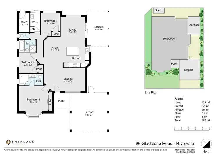 Floorplan of Homely house listing, 96 Gladstone Road, Rivervale WA 6103