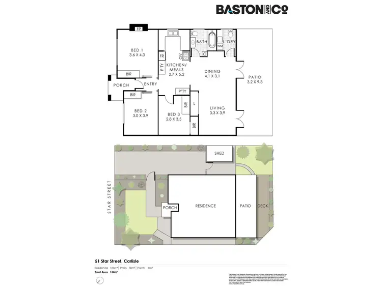 Floorplan of Homely house listing, 51 Star Street, Carlisle WA 6101