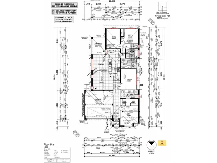 Floorplan of Homely house listing, 42 Carbeen View, Piara Waters WA 6112
