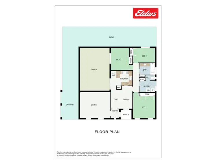 Floorplan of Homely house listing, 51 Adamson Road, Parmelia WA 6167