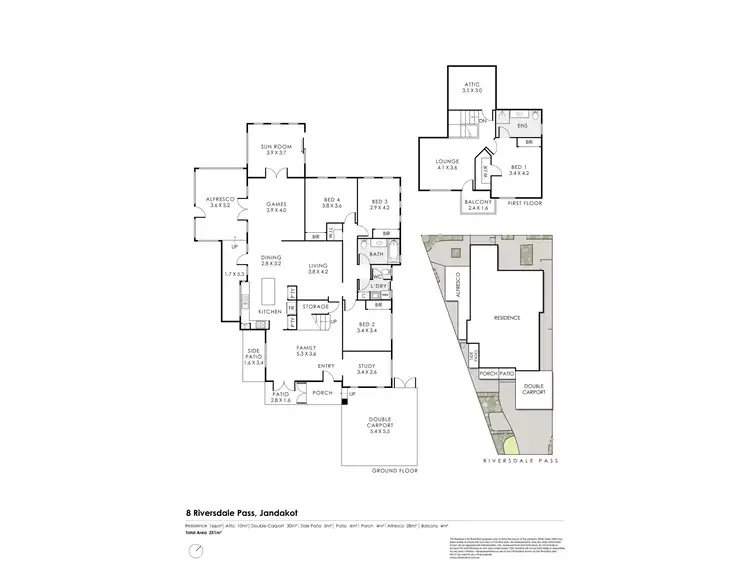 Floorplan of Homely house listing, 8 Riversdale Pass, Jandakot WA 6164