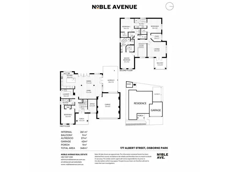 Floorplan of Homely house listing, 177 Albert Street, Osborne Park WA 6017