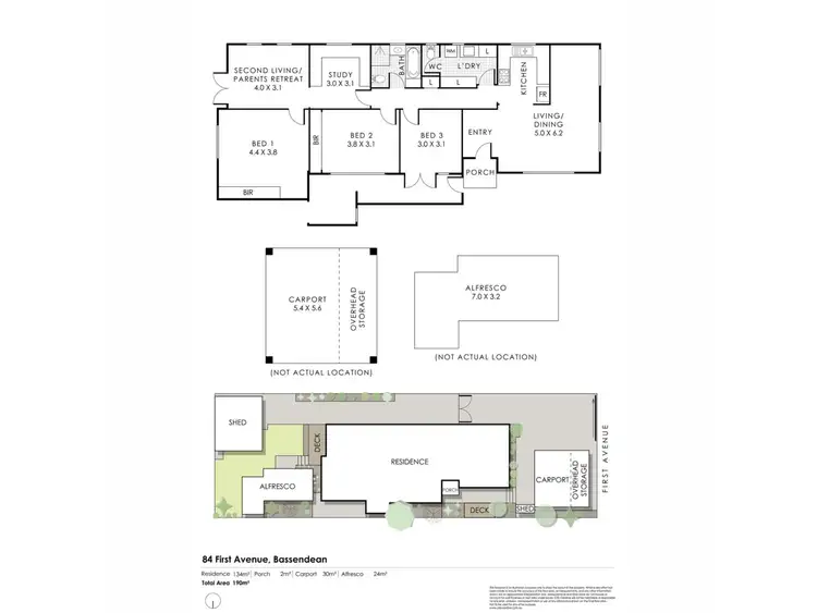 Floorplan of Homely house listing, 84 First Avenue, Bassendean WA 6054