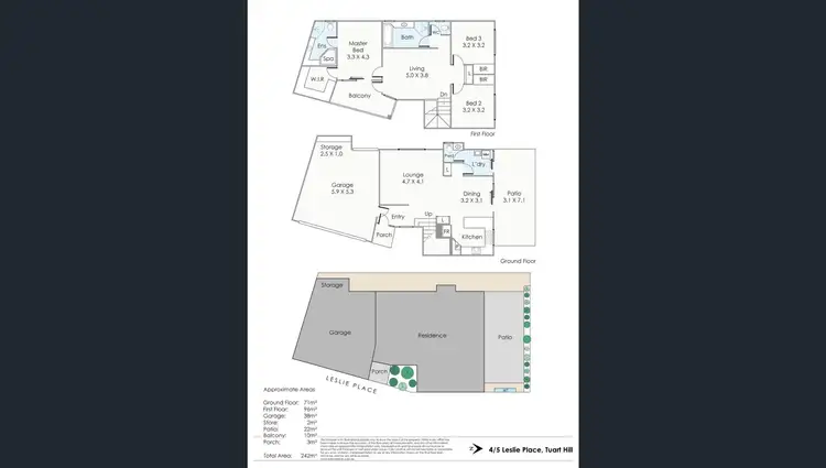 Floorplan of Homely villa listing, 4/5 Leslie Place, Tuart Hill WA 6060