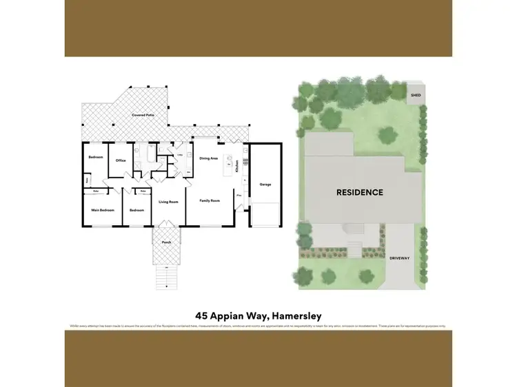 Floorplan of Homely house listing, 45 Appian Way, Hamersley WA 6022