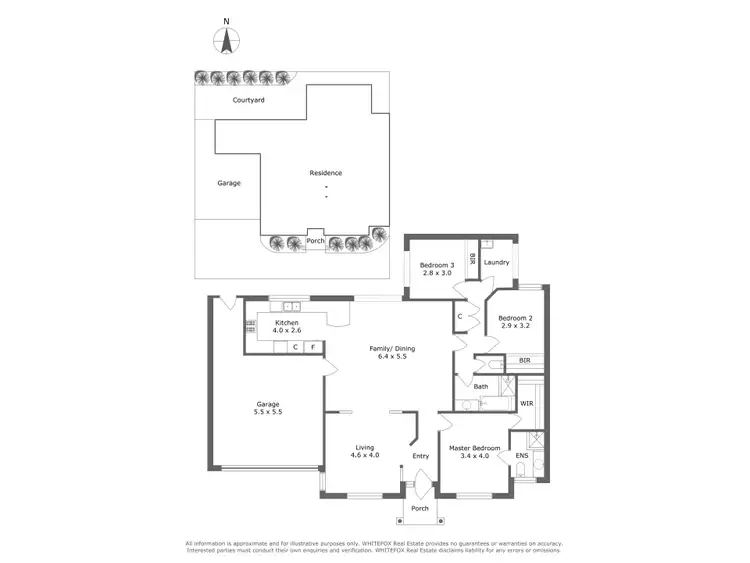 Floorplan of Homely villa listing, 10B Hindmarsh Avenue, Yokine WA 6060
