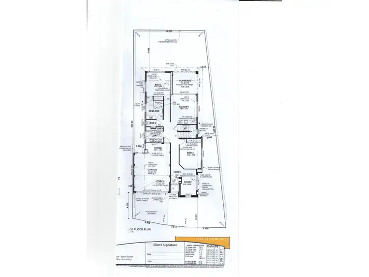 Floorplan of Homely house listing, 3 Reefview Rise, Burns Beach WA 6028