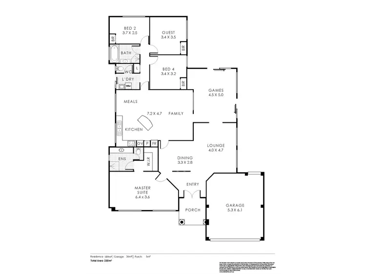 Floorplan of Homely house listing, 29 Bower Street, Doubleview WA 6018