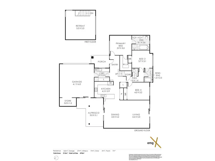 Floorplan of Homely house listing, 9A Adelina Street, Wilson WA 6107