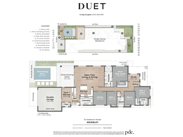Floorplan of Homely house listing, 51 Harborne Street, Wembley WA 6014