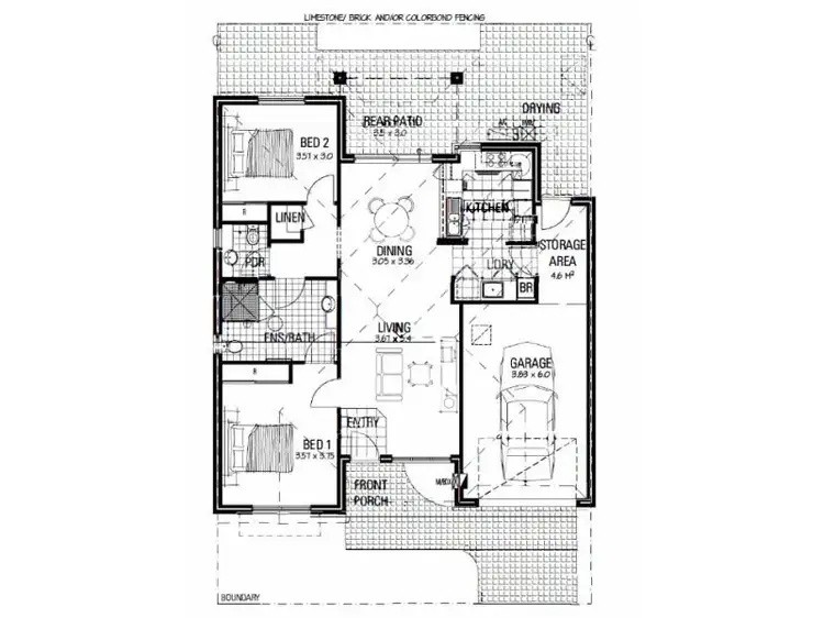 Floorplan of Homely retirement listing, 31/32 Hocking Road, Kingsley WA 6026