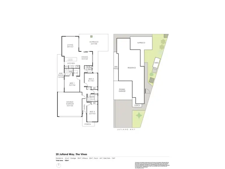 Floorplan of Homely house listing, 20 Jutland Way, The Vines WA 6069
