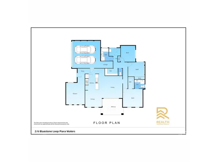 Floorplan of Homely house listing, 2/6 Bluestone Loop, Piara Waters WA 6112