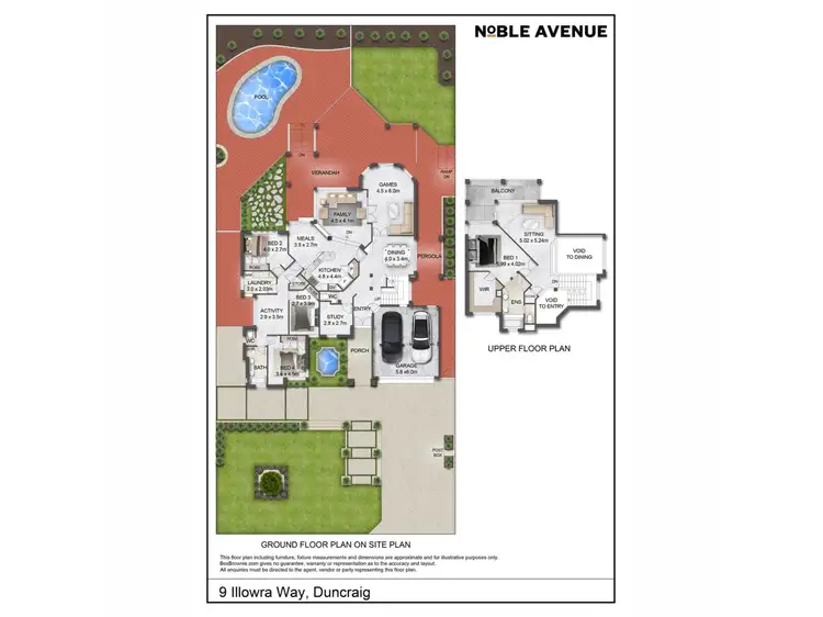 Floorplan of Homely house listing, 9 Illowra Way, Duncraig WA 6023