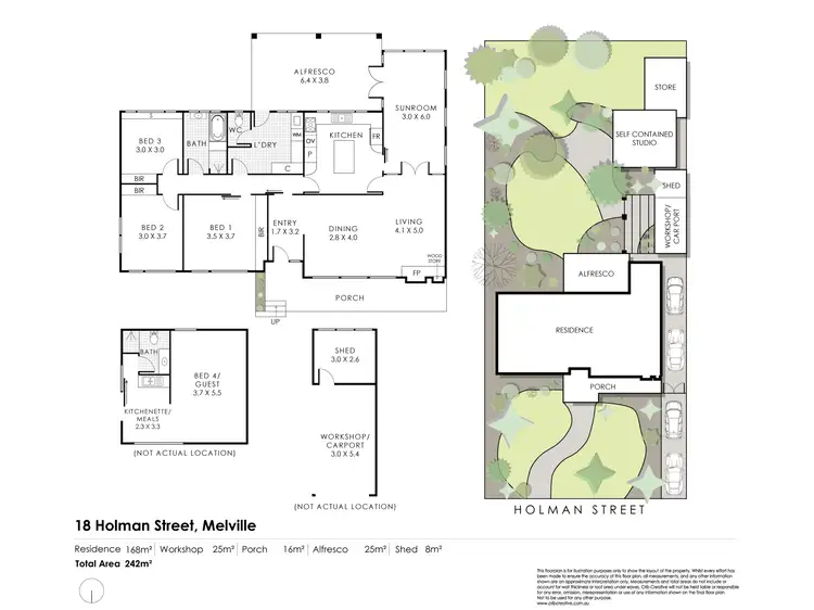 Floorplan of Homely house listing, 18 Holman Street, Melville WA 6156