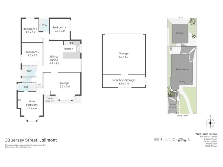 Floorplan of Homely house listing, 33 JERSEY STREET, Jolimont WA 6014