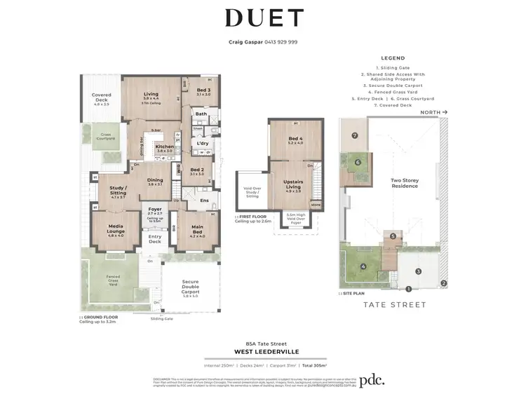 Floorplan of Homely house listing, 85A Tate Street, West Leederville WA 6007