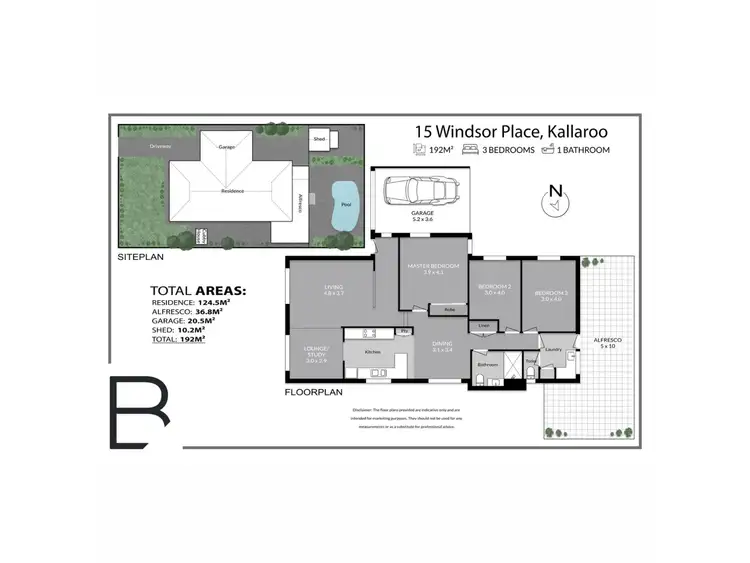 Floorplan of Homely house listing, 15 Windsor Place, Kallaroo WA 6025