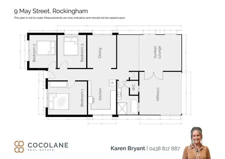 Floorplan of Homely house listing, 9 May Street, Rockingham WA 6168