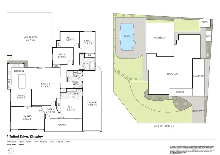 Floorplan of Homely house listing, Address available on request