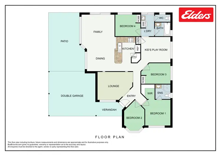 Floorplan of Homely house listing, 29 Trafalgar Gardens, Port Kennedy WA 6172