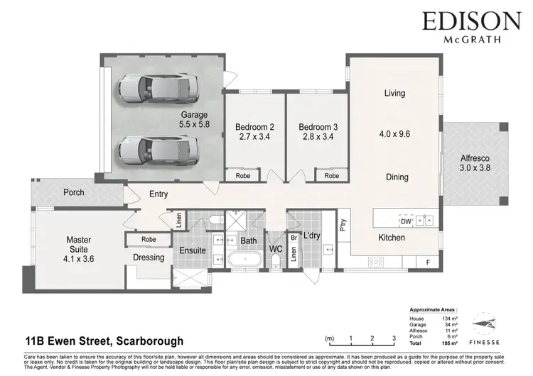 Floorplan of Homely house listing, 11B Ewen Street, Scarborough WA 6019