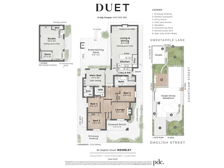 Floorplan of Homely house listing, 82 Daglish Street, Wembley WA 6014