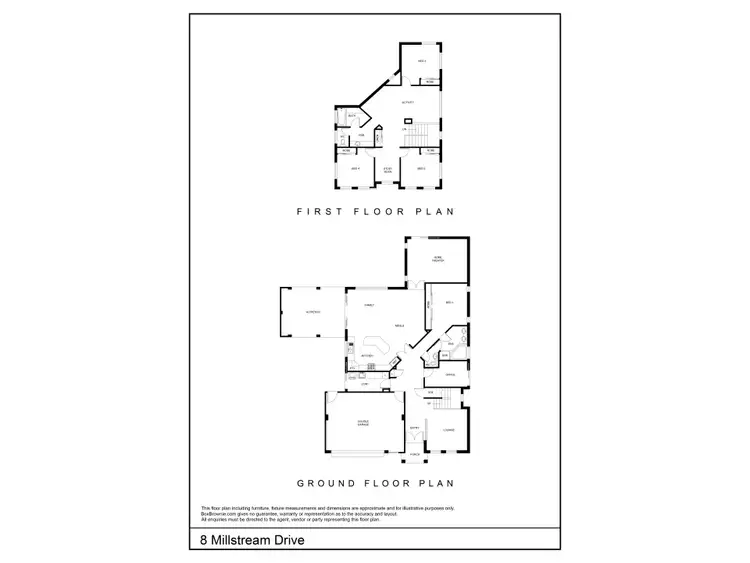 Floorplan of Homely house listing, 8 Millstream Drive, Southern River WA 6110
