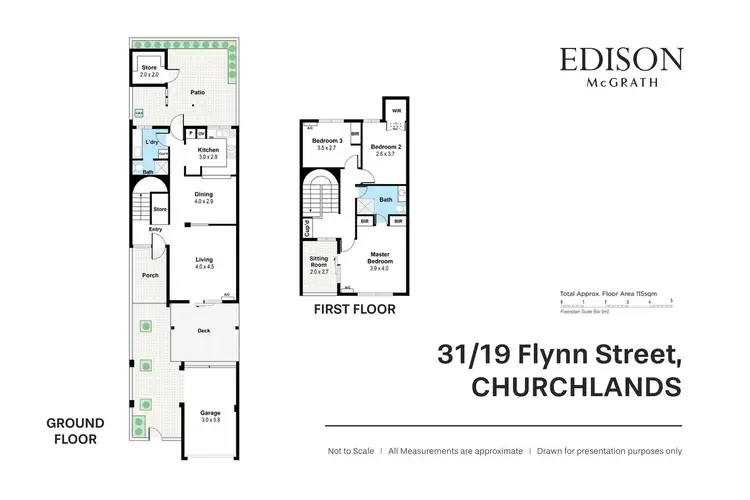 Floorplan of Homely townhouse listing, 31/19 Flynn Street, Churchlands WA 6018