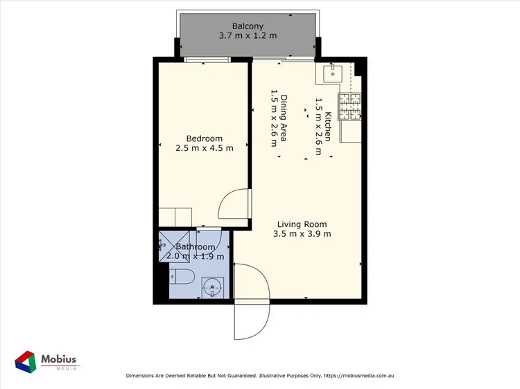 Floorplan of Homely apartment listing, 75/12 Tenth Avenue, Maylands WA 6051