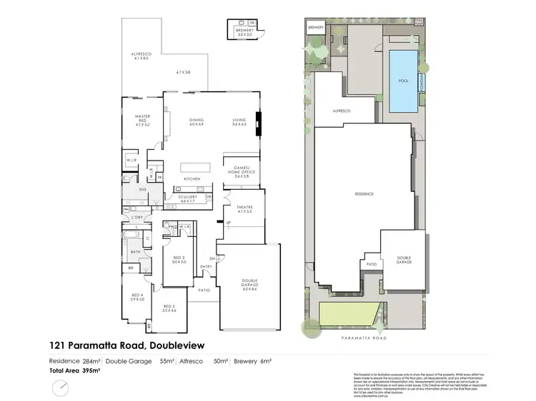 Floorplan of Homely house listing, 121 Paramatta Road, Doubleview WA 6018