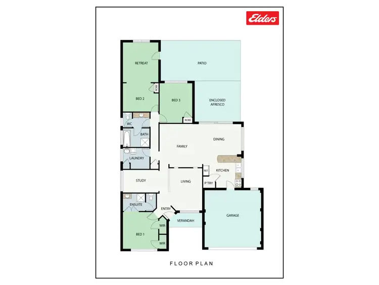 Floorplan of Homely house listing, 71 Fifth  Avenue, Shoalwater WA 6169