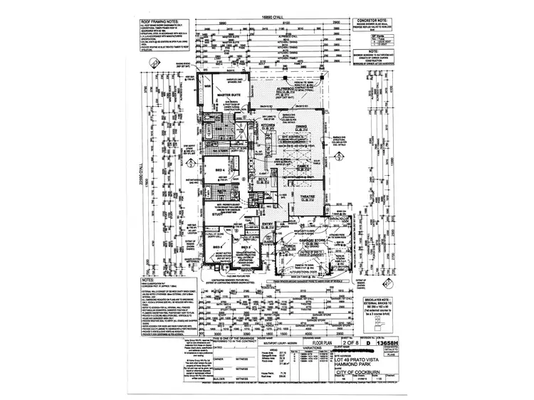 Floorplan of Homely house listing, 16 Prato Vista, Hammond Park WA 6164