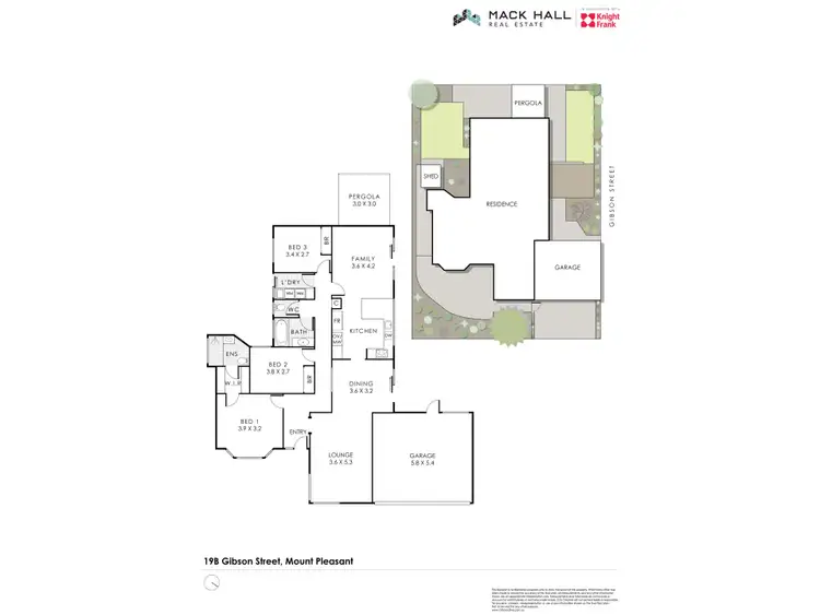 Floorplan of Homely house listing, 19B Gibson Street, Mount Pleasant WA 6153