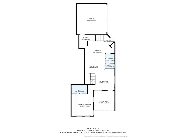 Floorplan of Homely house listing, 4/1 Nottinghill Street, Joondalup WA 6027