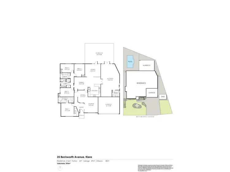 Floorplan of Homely house listing, 25 Beckworth Avenue, Kiara WA 6054