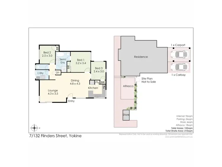 Floorplan of Homely villa listing, 7/132 Flinders Street, Yokine WA 6060